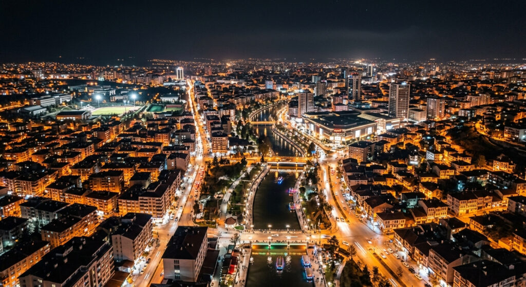 Eskişehir Gece Manzarası