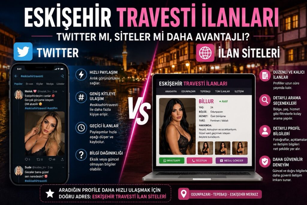 Twitter(x) #eskisehirtravesti ve Eskişehir Travesti İlanları